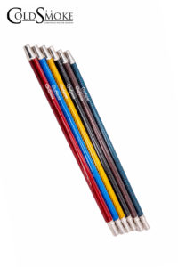 Foto de producto de la marca Cold Smoke, es el modelo de Boquilla Inox fibra de carbono 40cm con conector manguera