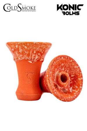 Foto de producto de la marca Cold Smoke, es el modelo de Cazoleta CS Konic PA Orange