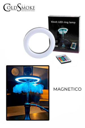 Foto de producto de la marca Cold Smoke, es el modelo de ARO DE LED PLATO MAGNETICO