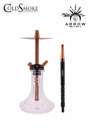 Foto de producto de la marca Cold Smoke, es el modelo de Arrow Mini Gold Rose + Base.