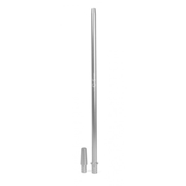 Boquilla aluminio 40 cm con conector manguera Plata