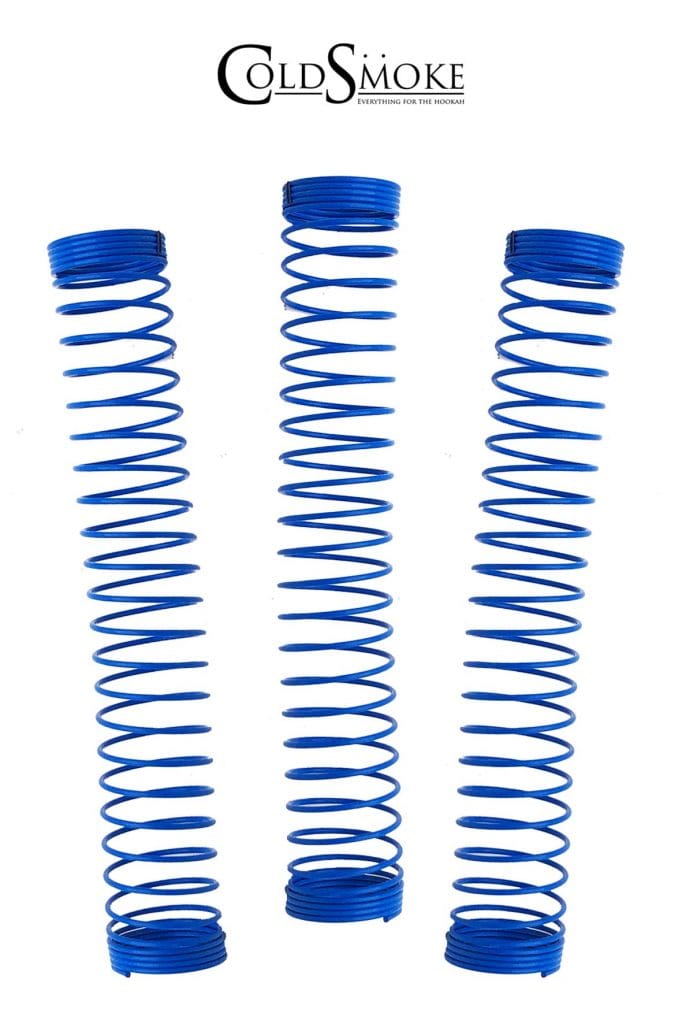 Foto de producto de la marca Cold Smoke, es el modelo de Muelle Metal 12x2 Blue