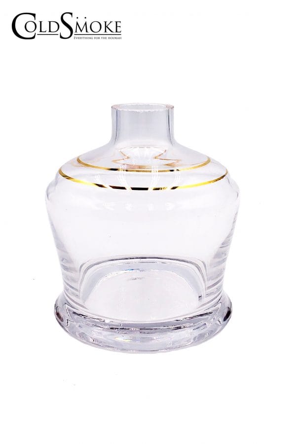 Foto de producto de la marca Cold Smoke, es el modelo de Base Cristal 0405YT Golden Lines 14cm.