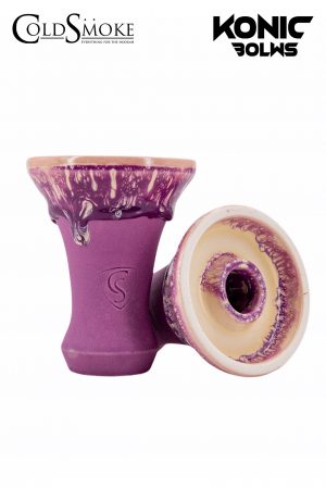 Foto de producto de la marca Cold Smoke, es el modelo de Cazoleta CS Konic KL Purple