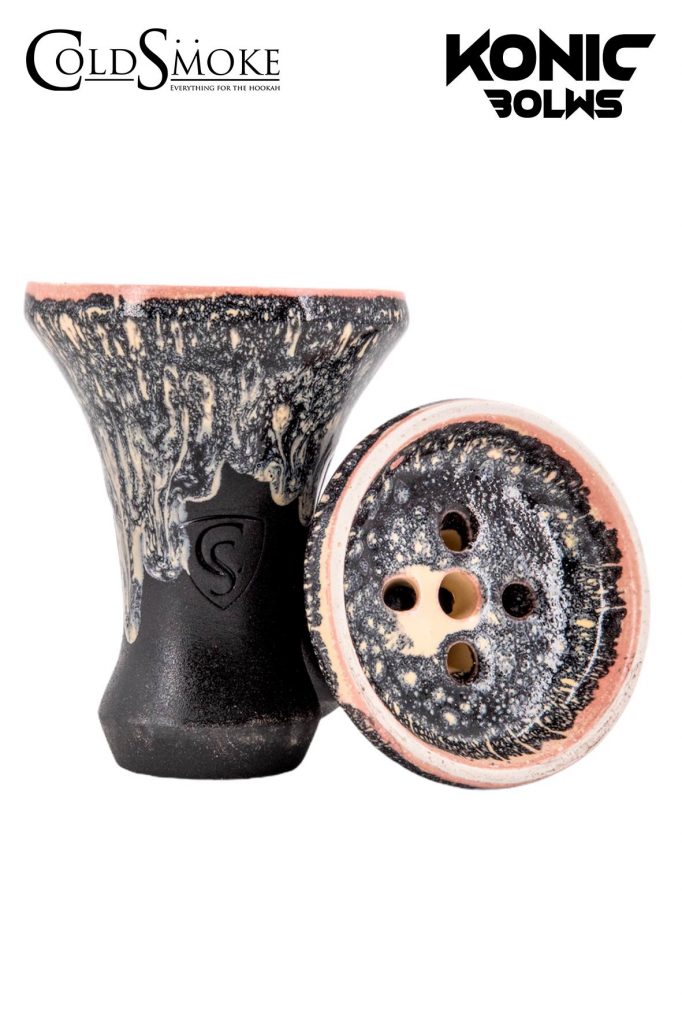 Foto de producto de la marca Cold Smoke, es el modelo de Cazoleta CS Konic Tradi Black.