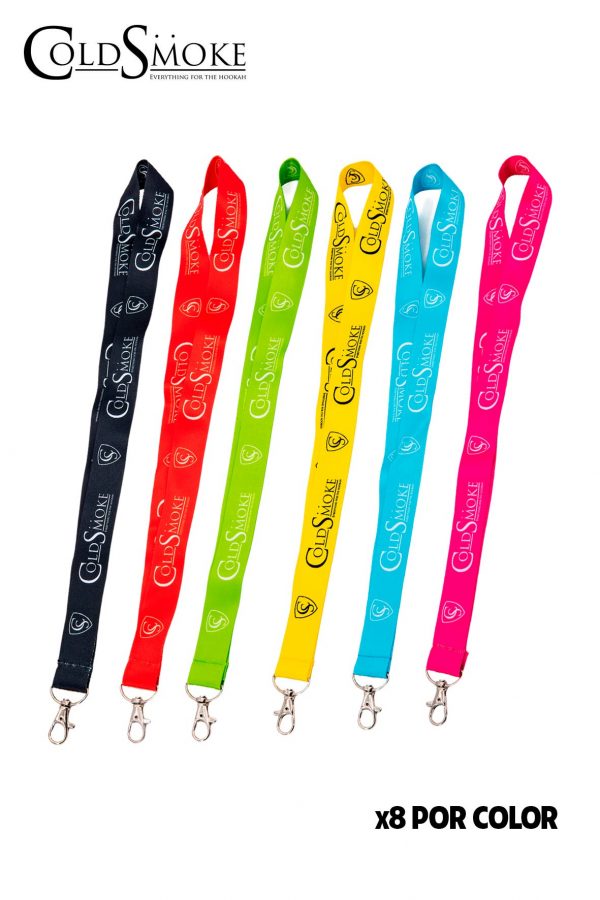Foto de producto de la marca Cold Smoke, es el modelo de PACK Lanyard CS Classic 48 Und.