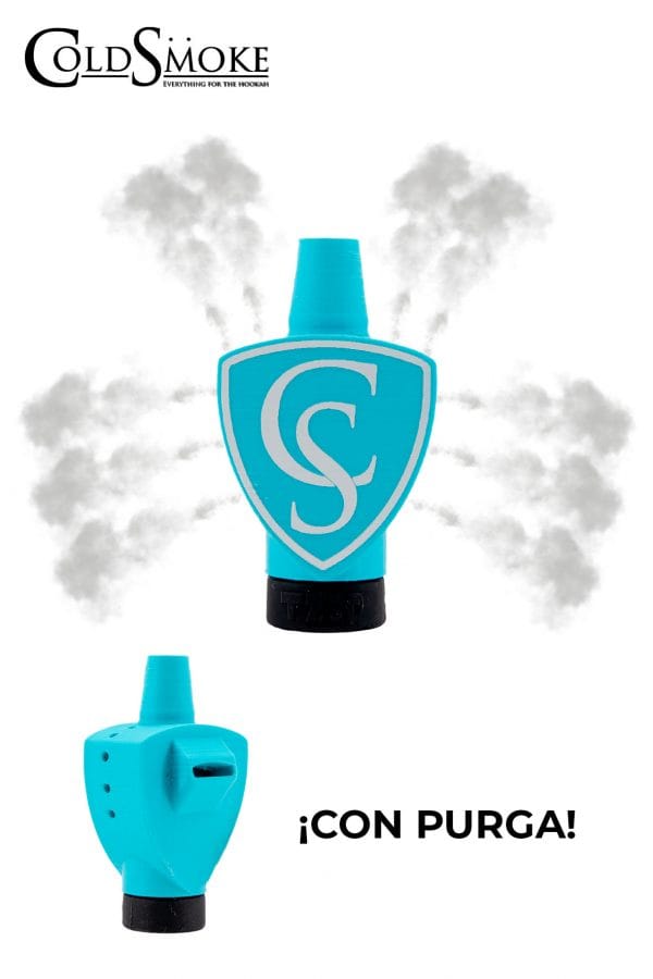 Boquilla Cold Smoke 3D Celeste
