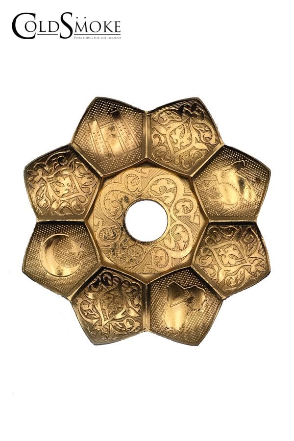Plato Turco 21cm Dorado