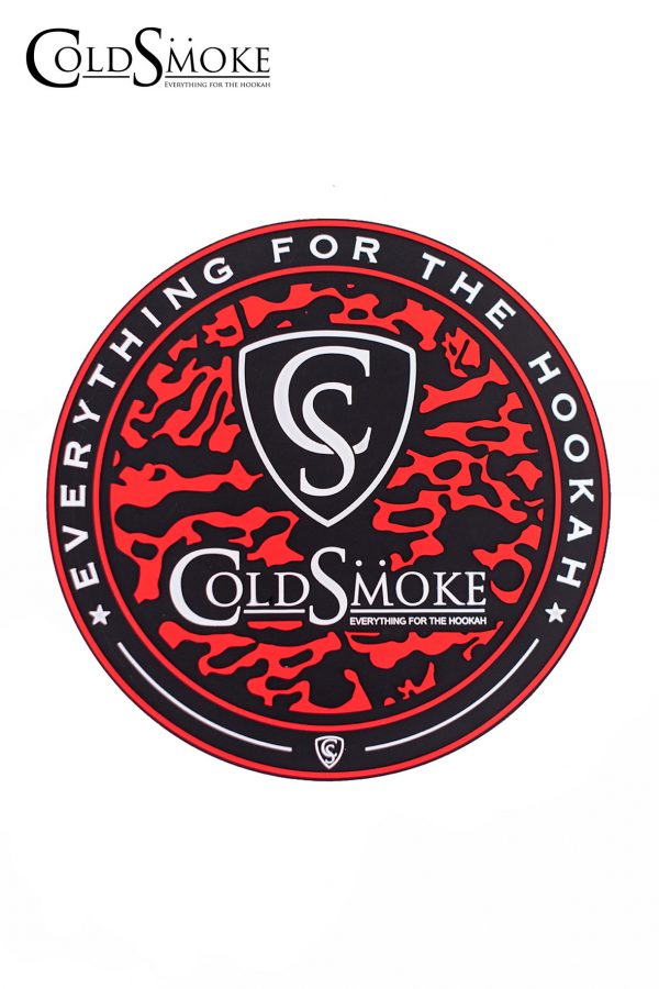 Tapete Silicona CS Red de la marca de cachimbas y shishas Cold Smoke