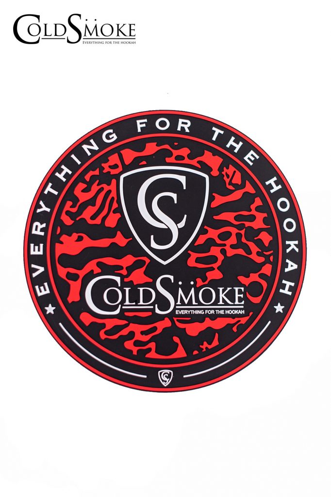Tapete Silicona CS Red de la marca de cachimbas y shishas Cold Smoke