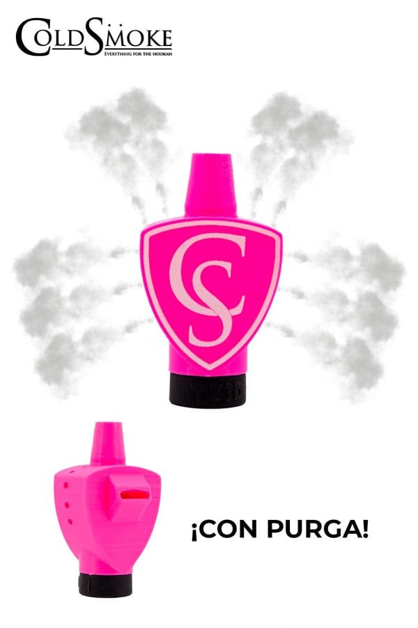 Boquilla Cold Smoke 3D Rosa