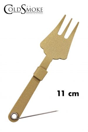 Tenedor punzón CS Dorado