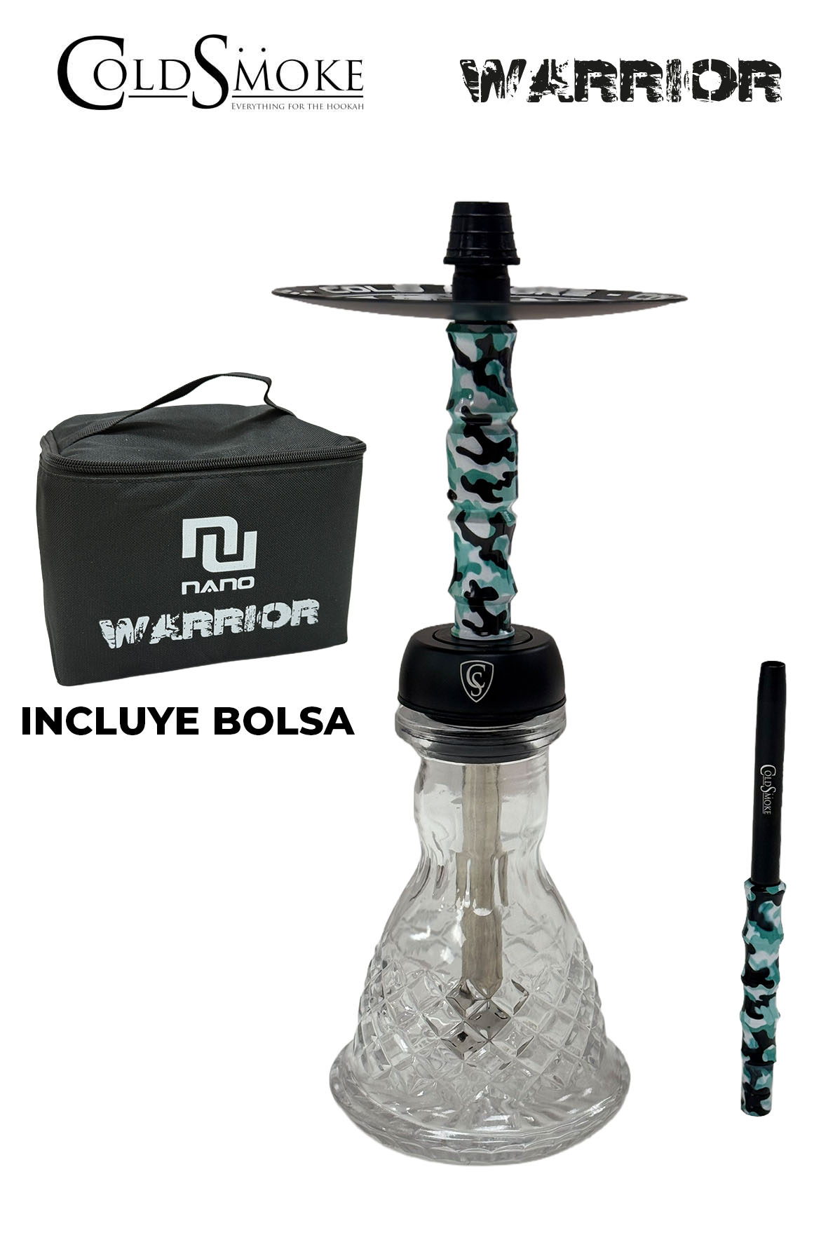 CACHIMBA COLD SMOKE NANO WARRIOR SEA BLUE