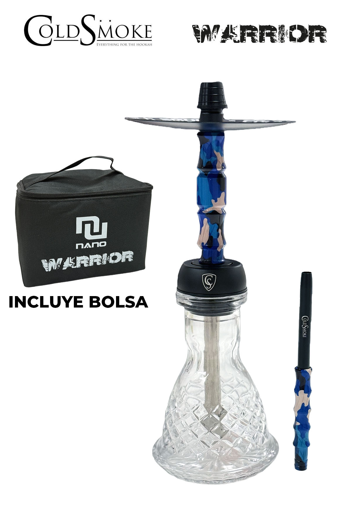 CACHIMBA COLD SMOKE NANO WARRIOR BLUE